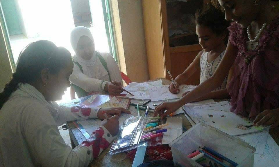 الوطن والمواطن والانتماء بقصر ثقافة رأس غارب.