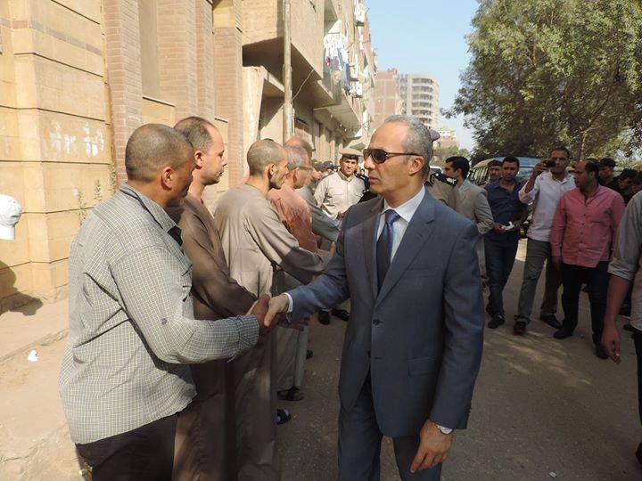 تشييع جثمان أمين شرطة صدمته سيارة أمام معسكره