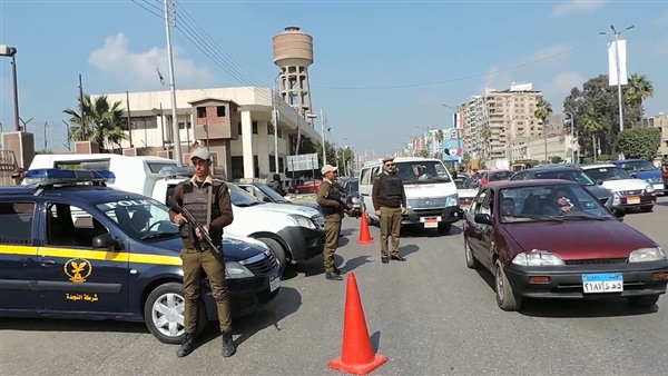 ضبط 8 سائقين يقودون تحت تأثير المخدر وتحرير 1550 مخالفة مرورية بكفر الشيخ
