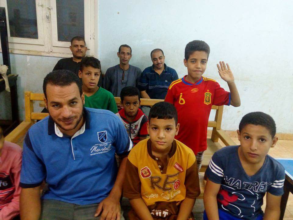 مركز شباب نزه المحزمين يستقبل قافلة جهينه الثقافية بسوهاج