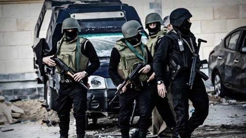 الامن داهم شقة سكنية للإرهابيين بمنطقة الطالبية