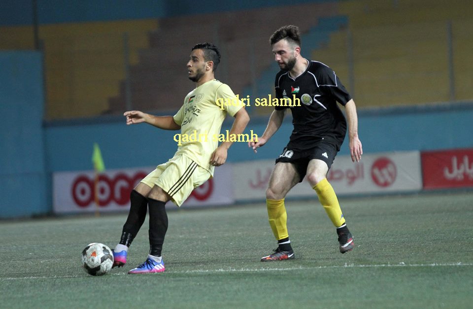 ركلات الحظ  تبتسم لبلاطة وتؤهله لنهائي كأس أبو عمار