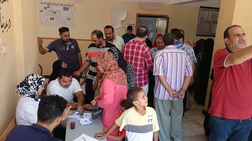 بالصور | قافلة طبية مجانية تدعمها جمعية رسالة بقرية أبو حمر بالغربية