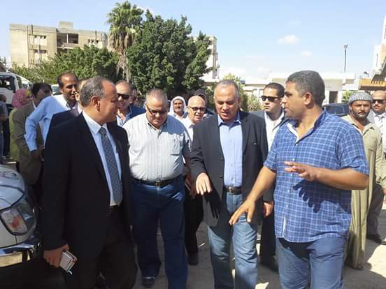 وزير الري يتفقد استعدادات الوزراة لموسم الأمطار بغرب الدلتا ويشهد مناورة لتشغيل محطتى المكس