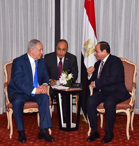 السيسى يؤكد مساعى مصر لاستئناف المفاوضات بين الجانبين الفلسطيني والإسرائيلي