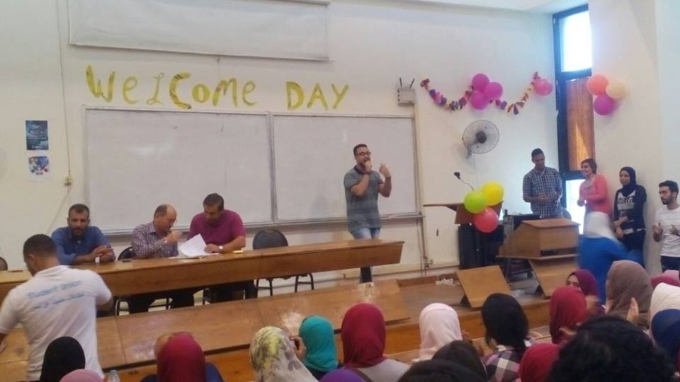 حفل استقبال طلاب الفرقة الأولى بحاسبات ومعلومات جامعة عين شمس