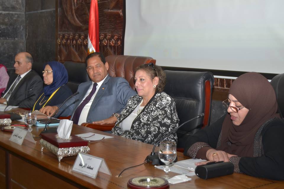 محافظ الغربية يحضر مؤتمر ”المرأة صانعة السلام ”