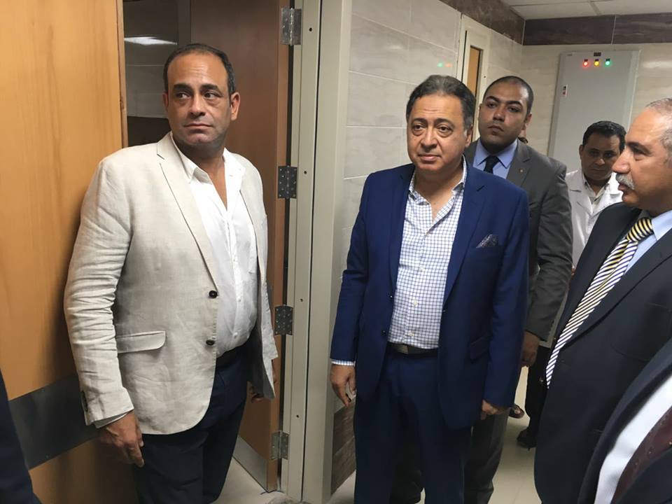 وزير الصحة يتفقد أعمال التطوير بمستشفى الأقصر العام تمهيدا للافتتاح الرسمى أكتوبر القادم