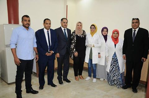 وكيل مجلس النواب يزور فرع ”الكبد المصرى” بأسوان