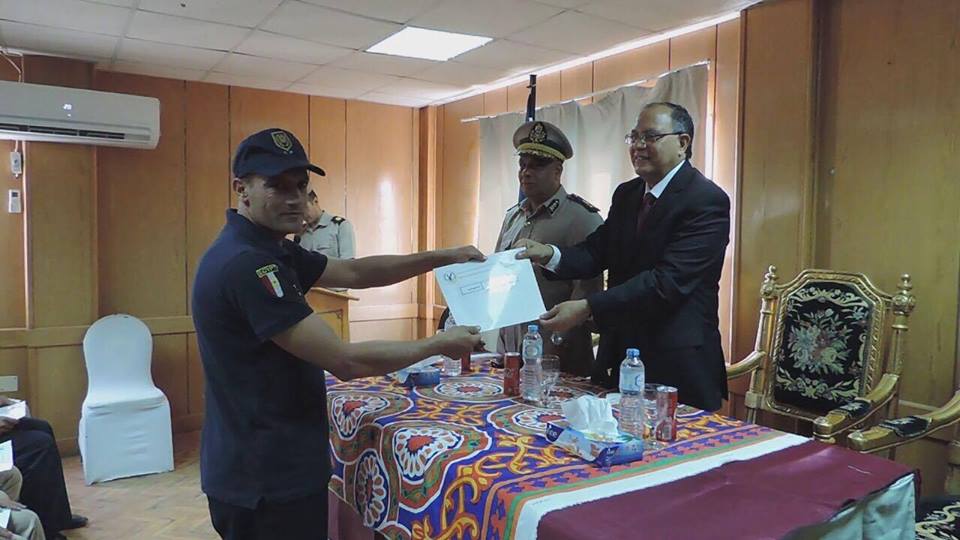 بالصور | مدير أمن كفر الشيخ يكرم المتميزين في الدورة التدريبية لأفراد الشرطة
