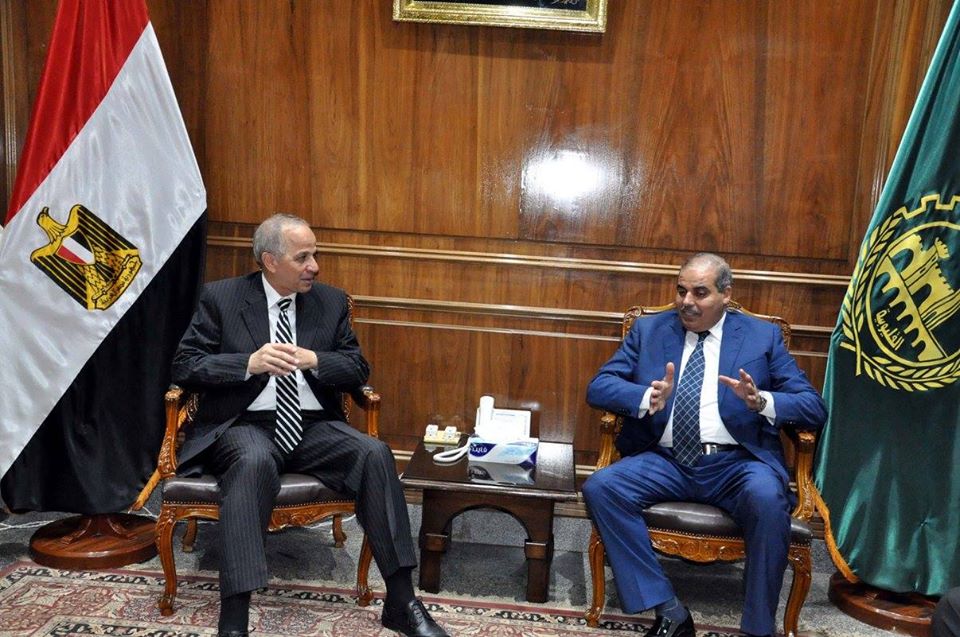 محافظ القليوبية يستقبل رئيس جامعة الأزهر