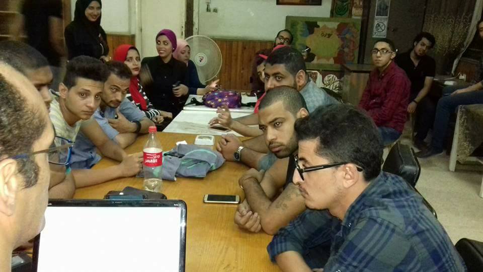 بالصور : بروفات العرض المسرحى عليه العوض بثقافة احمد بهاء الدين