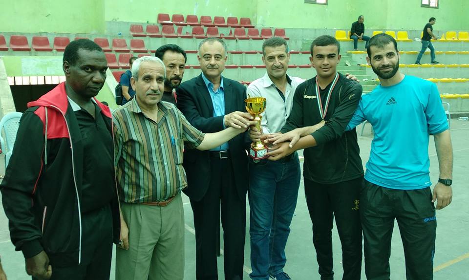 منتخب جنوب نابلس يتربعْ على عَرشْ المجموعة الاولى بكرة اليد المركزية