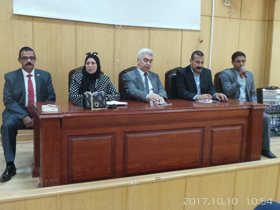 احتفالية كلية الاعلام ومركز النيل ببنى سويف بانتصارات اكتوبر