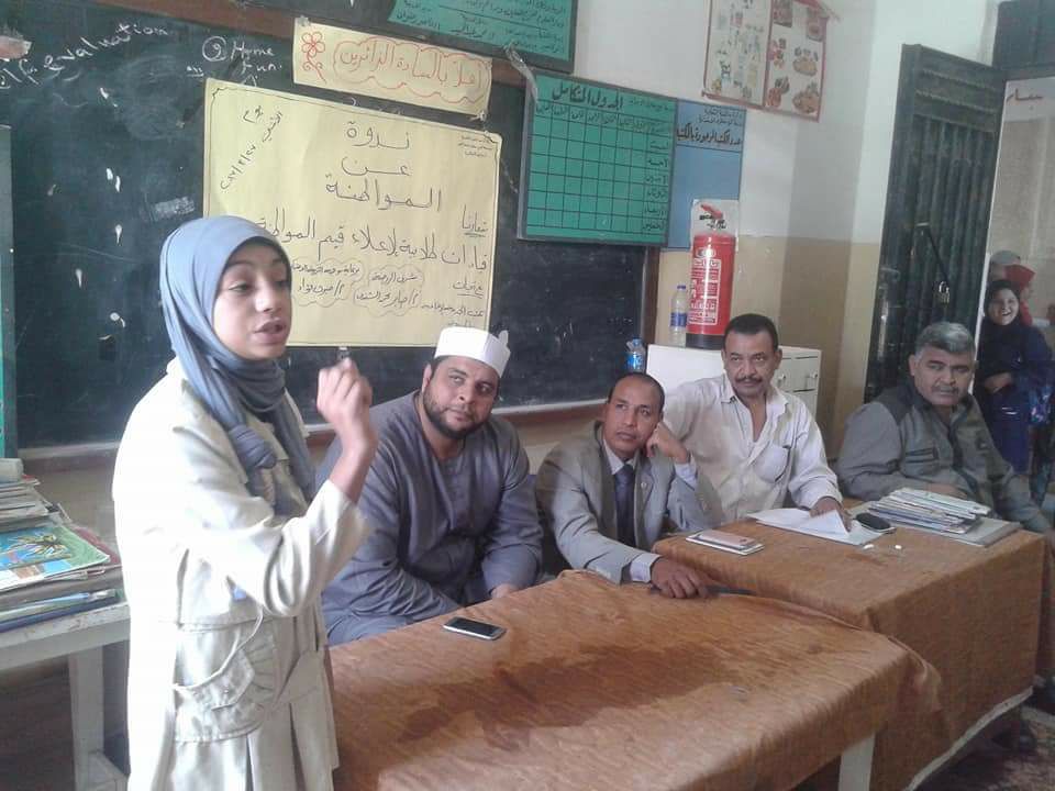 محاضرة تثقيفية عن التمسك بالقيم و الاخلاق بثقافة ساقلته بسوهاج