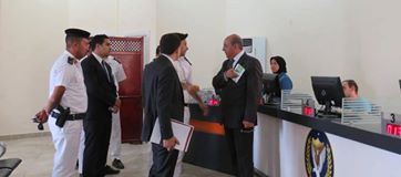 حقوق الانسان فى زيارة تفقدية للمواقع الشرطية والخدمية بمديرية أمن الإسكندرية
