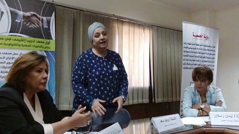 استمرار  ورشة الإعلام وقضايا تعليم الكبار والتعلم مدي الحياة