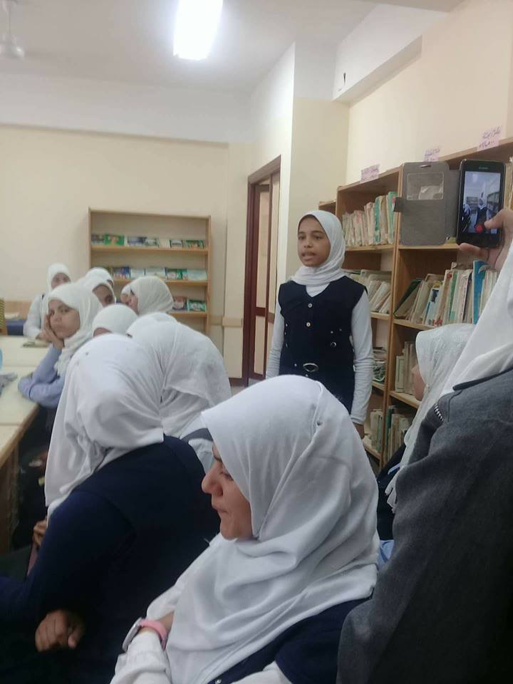 اكتشاف مواهب مدرسة جهينه الاعدادية بقافلة سوهاج الثقافية