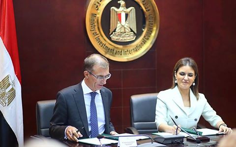 وزيرة الاستثمار والتعاون الدولى توقع مذكرة تفاهم مع بنك إتش إس بى سى مصر لدعم استراتيجيتها فى جذب الاستثمارات الاجنبية المباشرة