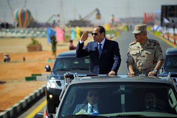 تفاصيل حضور  الرئيس السيسى اجراءات تفتيش حرب ورفع الكفاءة القتالية للفرقة 19