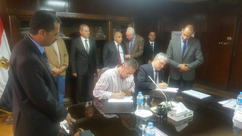 توقيع عقدى عمليتى مراقبة تلوث البيئة ومسخنات مياه التغذية لمشروع محطة توليد كهرباء أسيوط