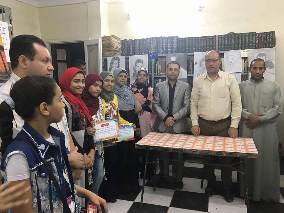 افتتاح معرض ”مبدعون ” ببيت جرجا ثقافة سوهاج