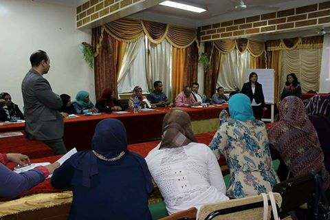 دورة تدريبيه للخدمات الصحية.