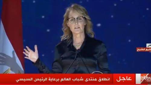 ممثلة أمريكية من منتدى شباب العالم: مصر أم الحضارة