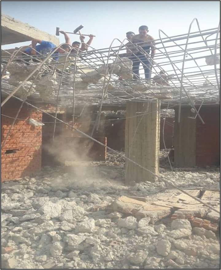 تنفيذ 120 قرار ازالة مبانى بهضبة الاهرام