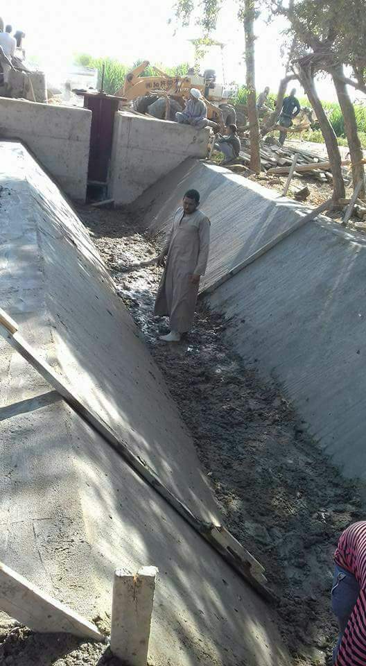 مشروعات جديدة تنفذها الإدارة المركزية لري أسوان