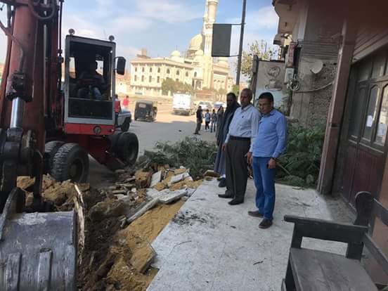 استكمال توسعة شارع بهتيم اسكو العمومي بحي شرق شبرا الخيمة