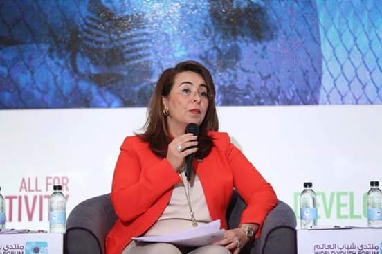 غادة والى  مصر أصدرت قانون مكافحة الهجرة غير الشرعية في نوفمبر 2016