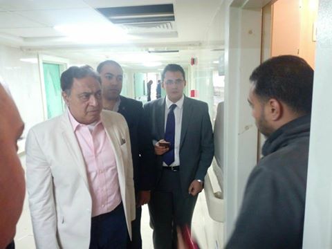 فى زيارة مفاجئة لمستشفى الهلال.وزير الصحة يتفقد أعمال التطوير والخدمات الطبية المقدمة للمرضى