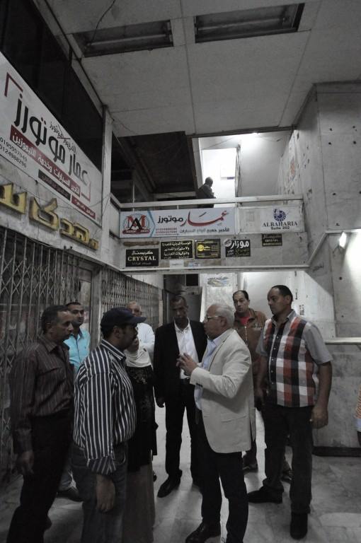 محافظ بورسعيد يبدي استيائه من مستوي مبني ”الفريبور”