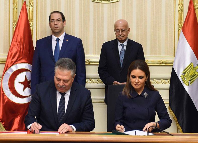 اجتماع أعمال الدورة السادسة عشر للجنة العليا المصرية التونسية المشتركة