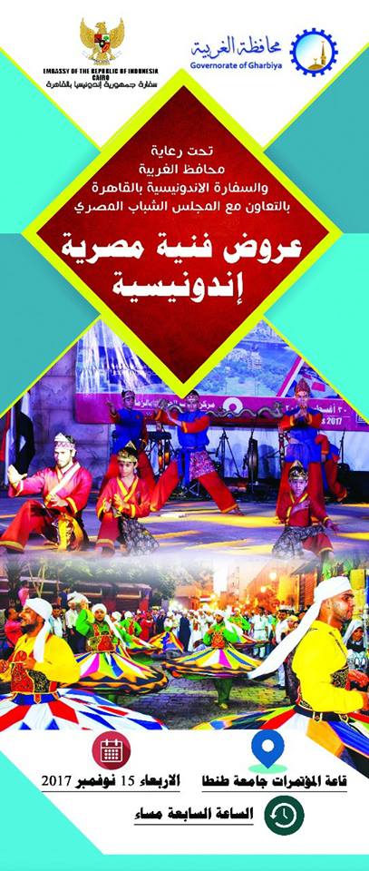 اليوم المصرى الأندونيسى لمجلس الشباب برعاية محافظة الغربية