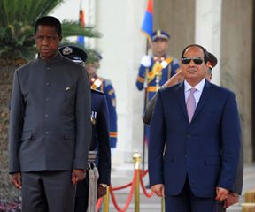 تفاصيل لقاء السيسى السيسى برئيس زامبيا بقصر الاتحادية