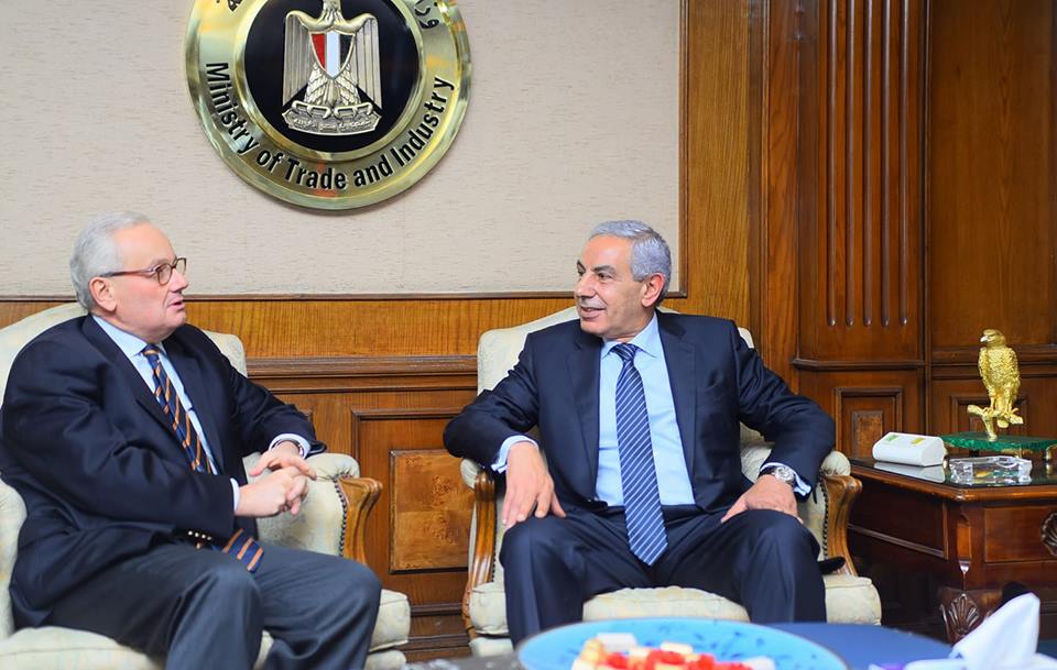 ”قابيل ”يبحث مع سفير إيطاليا الجديد بالقاهرة مستقبل التعاون الاقتصادى بين البلدين