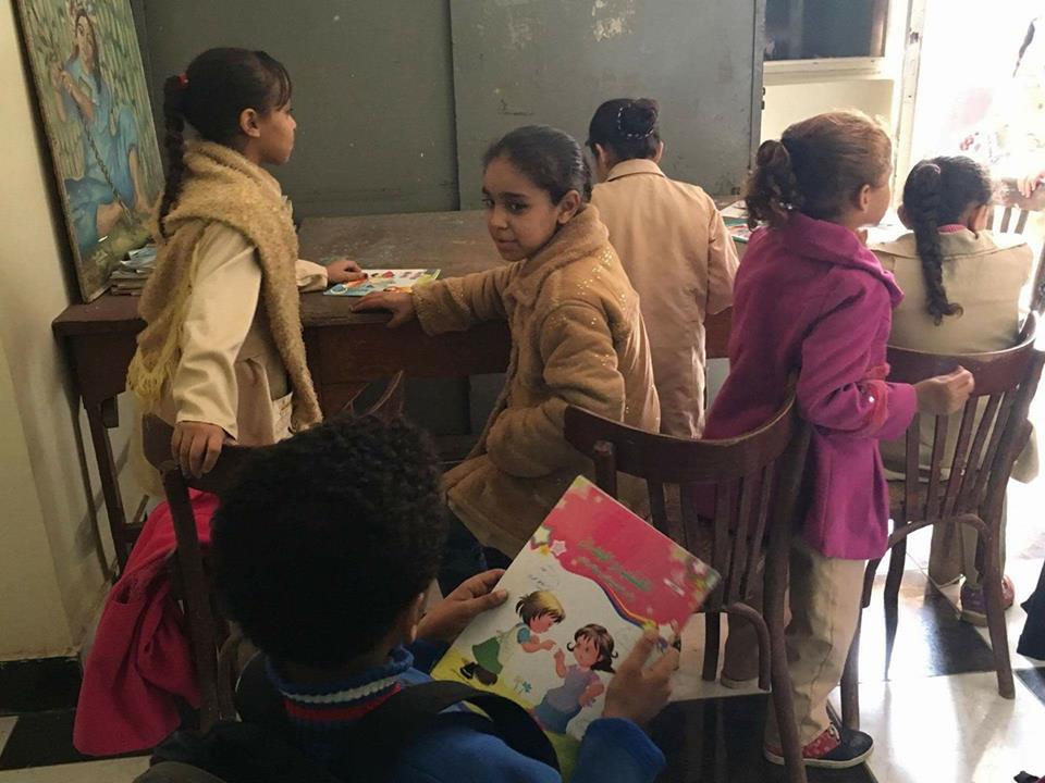 يوم ثقافى ترفيهى لمدرسة النهضة الابتدائية ببيت جرجا ثقافة سوهاج