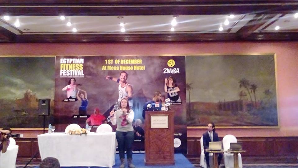 بدء المؤتمر الصحفي لـمهرجان  Egyptian Fitness Festival بحضور نجوم الفن والرياضة