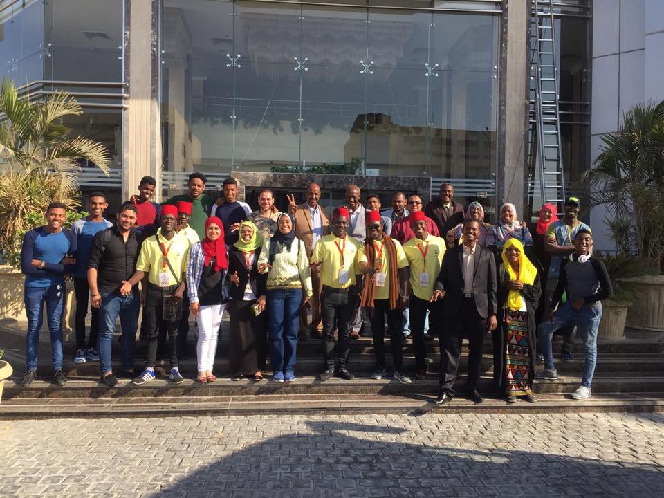 وزارة الشباب تودع أبناء النيل المشاركين في اسبوع الاخاء المصري والسوداني