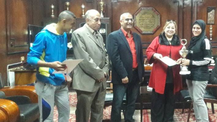 التربية الرياضية تحصد المركز الأول في المرحلة الأولى لسباق الطريق بجامعة طنطا