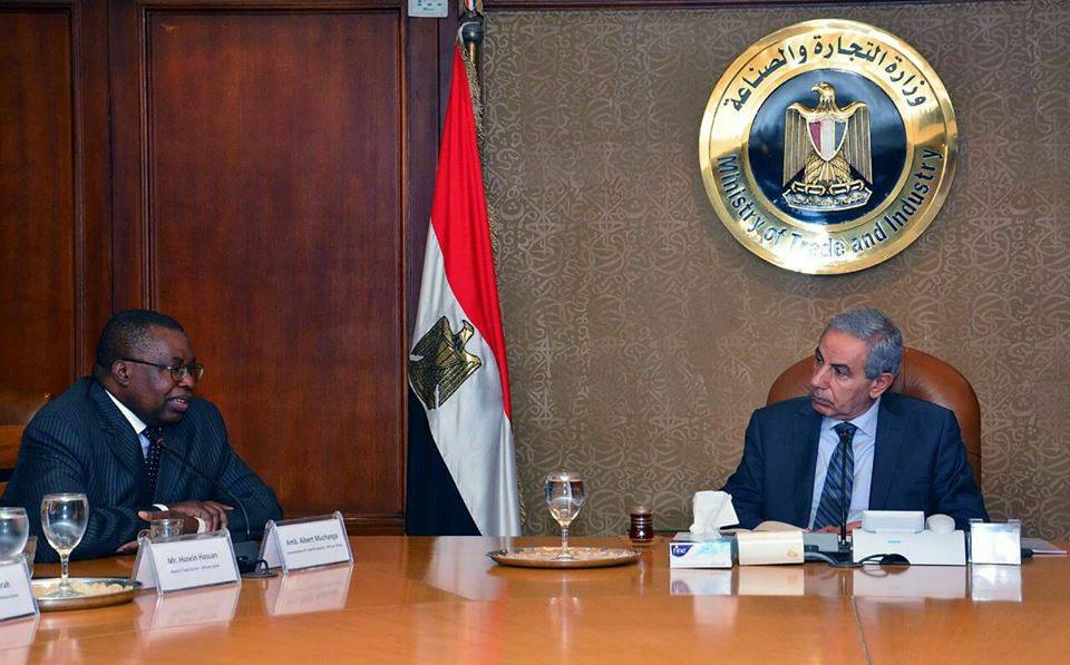 قابيل يؤكد حرص الحكومة المصرية علي التوصل الي الاتفاق النهائي بشأن منطقة التجارة الحرة