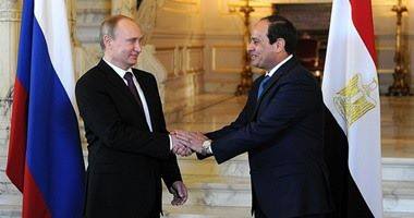 الرئيس الروسى  ”فلاديمير بوتين” فى زيارة للقاهرة