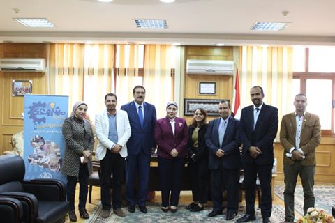 التطبيق الهاتفى ”مشروعى” و تعميق ثقافة العمل الحر بكفر الشيخ ضمن فاعليات المركز المصرى
