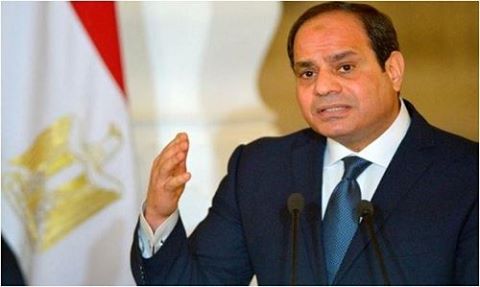 الرئيس السيسى يهنئى الشعب المصرى بالعام الميلادى الجديد