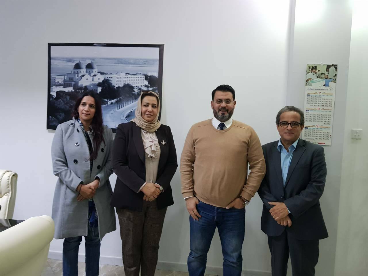 ” ناصر نجم ” يلتقي برئيس مجلس أصحاب الأعمال الليبيين