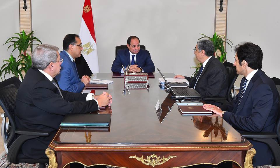 السيسى يتلقى تقريراحول محطة الضبعة النووية