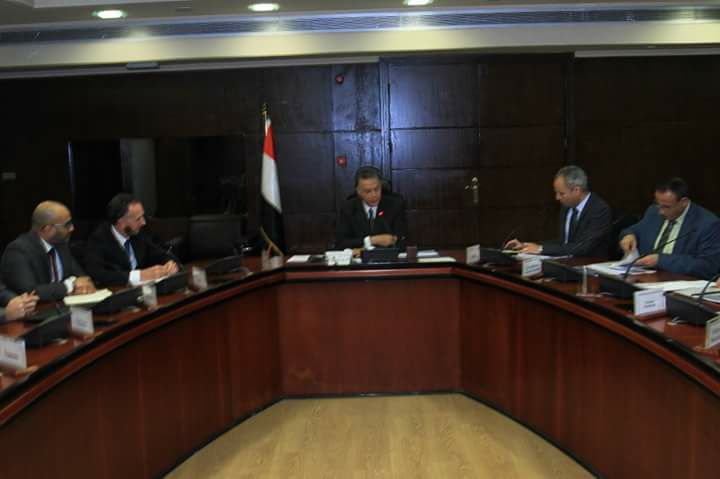 وزير النقل يجتمع مع شركة الستوم الفرنسية