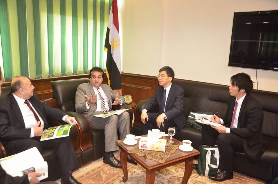 عبد الغفار يؤكد على دعم علاقات التعاون بين مصر واليابان فى مجال العلوم والتكنولوجيا والابتكار